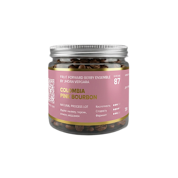 Колумбия Pink Bourbon Fruit Forward Berry Ensemble
